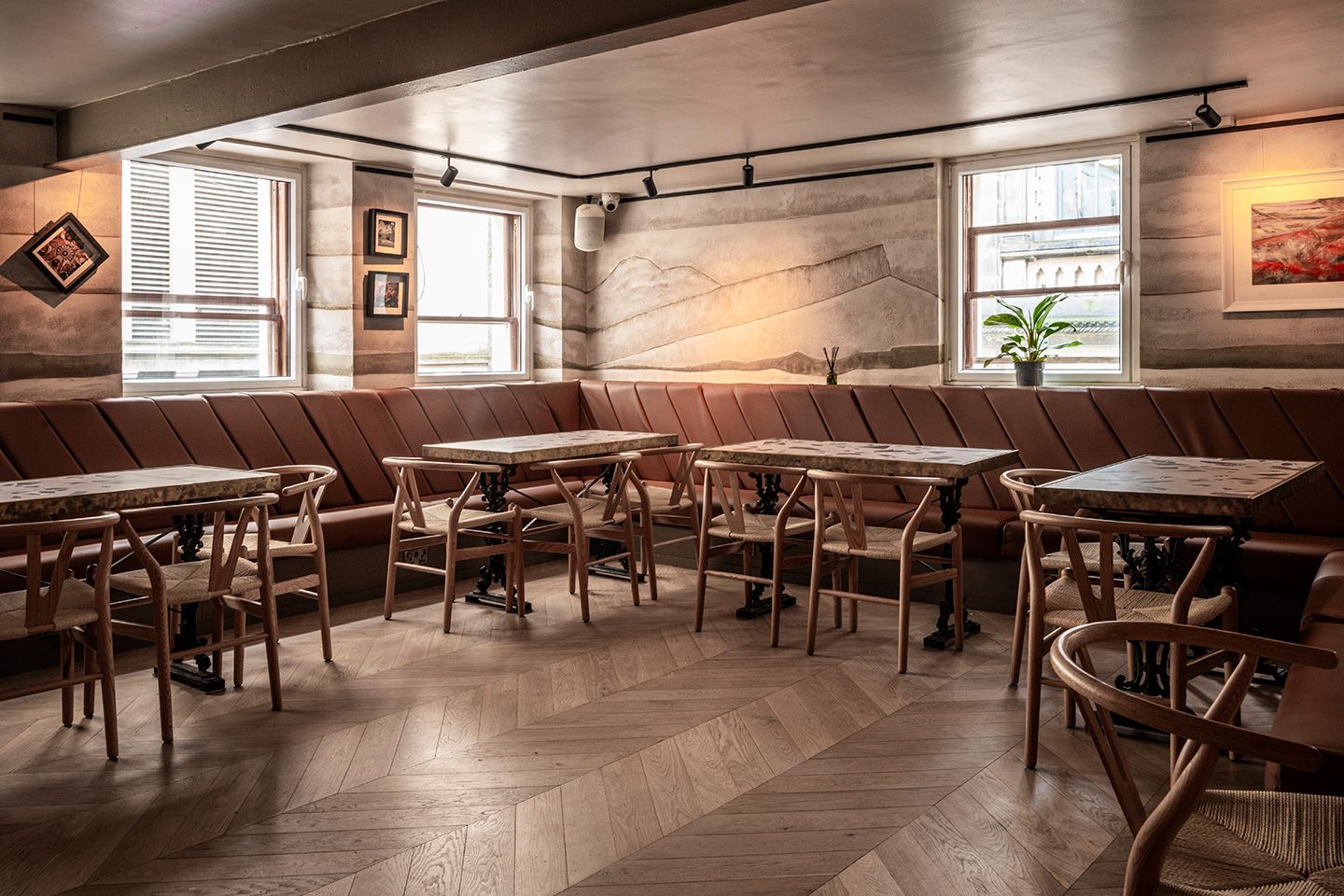 Stylish bar seating